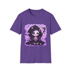Kawaii Grim Reaper Boba T-Shirt – Pastel Goth Cute Reaper Tee with Bubble Tea, Skulls & Spooky Aesthetic