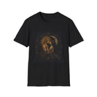Celestial Sun & Moon Lovers T-Shirt – Cosmic Embrace Graphic Tee | Mystical Divine Couple Fantasy Shirt | Romantic Moon Lover Gift