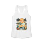No Bad Days Tank Top – Retro Beach Sunset Graphic Tank | Tropical Surf & Palm Tree Summer Top | Coastal Vacation Gift