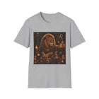 Leo Majestic Celestial Lion T-Shirt – Mystical Zodiac Astrology Graphic Tee | Golden Moon Magic Fantasy Shirt | Leo Horoscope Gift