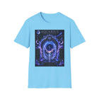 Aquarius Celestial Portal T-Shirt – Mystical Zodiac Astrology Graphic Shirt | Cosmic Moon & Stars Tee | Aquarius Horoscope Gift