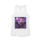 Pastel Goth Cat Girl Tank Top – Kawaii Gothic Kitty Tank with Moon, Bats & Spooky Cute Aesthetic