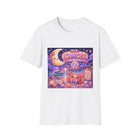 Cancer Kawaii Beach Crab T-Shirt – Cute Zodiac Astrology Graphic Tee | Pastel Coastal Celestial Shirt | Cancer Horoscope Gift