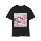 Kawaii Penguin Café T-Shirt – Cute Pastel Penguin Bakery Graphic Tee | Adorable Dessert Lover Shirt | Cutiecore Animal Aesthetic Gift