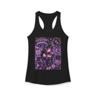 Capricorn Kawaii Goth Girl Tank Top – Cute Zodiac Astrology Graphic Tank | Pastel Gothic Celestial Summer Top | Capricorn Horoscope Gift