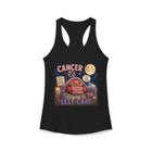Cancer Crying Is Self Care Tank Top – Funny Zodiac Crab Graphic Tank | Cute Astrology Meme Summer Top | Cancer Horoscope Gift