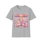 Kawaii Corgi Carousel T-Shirt – Cute Pastel Carnival Dog Graphic Tee | Whimsical Merry-Go-Round Shirt | Cutiecore Gift for Dog Lovers