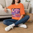 Cancer Kawaii Beach Crab T-Shirt – Cute Zodiac Astrology Graphic Tee | Pastel Coastal Celestial Shirt | Cancer Horoscope Gift