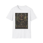 Taurus Celestial Forest Queen T-Shirt – Mystical Zodiac Astrology Graphic Tee | Earth Sign Fantasy Goddess Shirt | Taurus Horoscope Gift