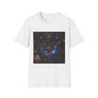 Aquarius Celestial Zodiac Wheel T-Shirt – Mystical Astrology Graphic Tee | Cosmic Constellation & Moon Shirt | Aquarius Horoscope Gift