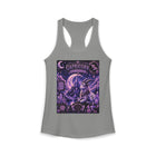 Capricorn Celestial Mountain Goat Tank Top – Mystical Zodiac Astrology Graphic Tank | Moonlit Fantasy Animal Summer Top | Capricorn Horoscope Gift