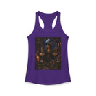Libra Mystical Balance Witch Tank Top – Celestial Zodiac Astrology Graphic Tank | Moon Magic Fantasy Summer Top | Libra Horoscope Gift