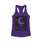 Butterfly Crescent Moon Tank Top – Pink & Purple Butterfly Lunar Graphic Tank | Whimsical Fairycore Summer Top | Fairy Dust & Moonbeams Gift