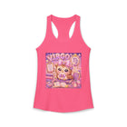 Virgo Kawaii Owl Tank Top – Cute Zodiac Astrology Graphic Tank | Pastel Celestial Book Lover Owl Summer Top | Virgo Horoscope Gift
