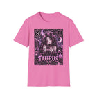 Taurus Pastel Goth Girl T-Shirt – Cute Zodiac Astrology Graphic Tee | Celestial Gothic Anime Shirt | Taurus Horoscope Gift