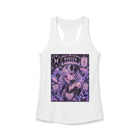 Pisces Pastel Goth Girl Tank Top – Cute Zodiac Astrology Graphic Tank | Celestial Gothic Anime Summer Top | Pisces Horoscope Gift