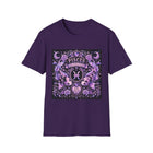 Pisces Celestial Gothic Crest T-Shirt – Mystical Zodiac Astrology Graphic Tee | Moon & Roses Fantasy Shirt | Pisces Horoscope Gift