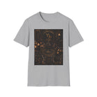 Capricorn Celestial Spell Circle T-Shirt – Mystical Zodiac Astrology Graphic Tee | Witchy Moon Magic Fantasy Shirt | Capricorn Horoscope Gift
