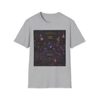 Aquarius Mystic Altar T-Shirt – Celestial Zodiac Astrology Graphic Tee | Witchy Cosmic Symbol Shirt | Aquarius Horoscope Gift