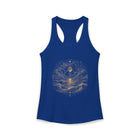 Moonlit Ocean Tank Top – Celestial Sea & Full Moon Graphic Tank | Dreamy Night Sky Coastal Summer Top | Moon Lover Gift