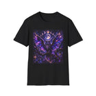 Celestial Owl T-Shirt – Moon Phase & Galaxy Owl Graphic Tee | Whimsical Fairycore Fantasy Shirt | Fairy Dust & Moonbeams Gift