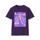 Pisces Kawaii Mermaid Girl T-Shirt – Cute Zodiac Astrology Graphic Tee | Pastel Celestial Fantasy Mermaid Shirt | Pisces Horoscope Gift