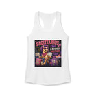Sagittarius Oops... I Booked Another Trip Tank Top – Funny Zodiac Llama Graphic Tank | Cute Astrology Travel Meme Sleeveless Shirt | Sagittarius Horoscope Gift