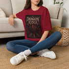 Dragon Rider T-Shirt – Epic Dragon Fantasy Graphic Tee | Medieval Adventure Shirt | Fangs & Fairy Tales Gift