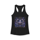 Cancer Celestial Crab Tank Top – Mystical Zodiac Astrology Graphic Tank | Cosmic Moon & Stars Crab Summer Top | Cancer Horoscope Gift