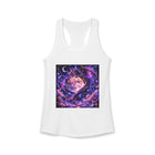 Celestial Dragon Moon Tank Top – Purple Fantasy Dragon & Full Moon Graphic Tank | Whimsical Fairycore Summer Top | Fairy Dust & Moonbeams Gift