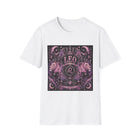 Leo Celestial Lion Crest T-Shirt – Mystical Zodiac Astrology Graphic Tee | Moon & Stars Fantasy Emblem Shirt | Leo Horoscope Gift