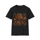 Leo Majestic Celestial Lion T-Shirt – Mystical Zodiac Astrology Graphic Tee | Golden Moon Magic Fantasy Shirt | Leo Horoscope Gift