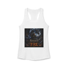 Bonded by Fire Tank Top – Dragon Fantasy Graphic Tank | Epic Dragon Rider Summer Top | Fangs & Fairy Tales Gift