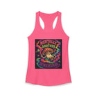 Mentally in Another Dimension Tank Top – Cannabis and Magic Mushroom Graphic Tank | Trippy Psychedelic Summer Top | Enchanted Haze Gift