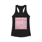 Kawaii Woodland Carousel Tank Top – Cute Pastel Animal Merry-Go-Round Graphic Tank | Whimsical Fantasy Summer Top | Cutiecore Gift