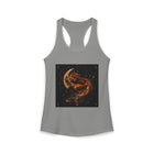Celestial Fox Moon Tank Top – Mystical Fox & Crescent Moon Graphic Tank | Enchanted Woodland Fantasy Summer Top | Moon Lover Gift