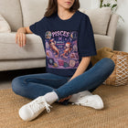 Pisces Mentally Somewhere Else T-Shirt – Funny Zodiac Fish Graphic Tee | Cute Astrology Meme Shirt | Pisces Horoscope Gift