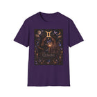 Gemini Mystical Twin Witches T-Shirt – Celestial Zodiac Astrology Graphic Tee | Moon Magic Fantasy Shirt | Gemini Horoscope Gift