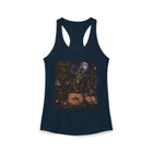 Capricorn Mystic Altar Goat Tank Top – Celestial Zodiac Astrology Graphic Tank | Witchy Moon Magic Fantasy Summer Top | Capricorn Horoscope Gift