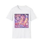 Cancer Kawaii Chibi Moon Girl T-Shirt – Cute Zodiac Astrology Graphic Tee | Pastel Celestial Anime Shirt | Cancer Horoscope Gift