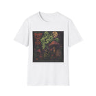Puff Past the Fear T-Shirt – Cannabis and Magic Mushroom Graphic Tee | Spooky Psychedelic Stoner Shirt | Enchanted Haze Gift