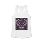 Virgo Celestial Gothic Crest Tank Top – Mystical Zodiac Astrology Graphic Tank | Floral Fantasy Emblem Summer Top | Virgo Horoscope Gift