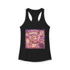 Virgo Kawaii Owl Tank Top – Cute Zodiac Astrology Graphic Tank | Pastel Celestial Book Lover Owl Summer Top | Virgo Horoscope Gift