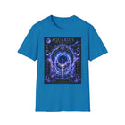 Aquarius Celestial Portal T-Shirt – Mystical Zodiac Astrology Graphic Shirt | Cosmic Moon & Stars Tee | Aquarius Horoscope Gift