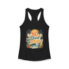 No Bad Days Tank Top – Retro Beach Sunset Graphic Tank | Tropical Surf & Palm Tree Summer Top | Coastal Vacation Gift