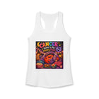 Cancer Home Is My Happy Place Tank Top – Funny Zodiac Crab Graphic Tank | Cozy Astrology Meme Summer Top | Cancer Horoscope Gift