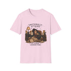 Emotionally Attached to Fictional Characters T-Shirt – Funny Book Lover Graphic Tee | Relatable Reader Quote Shirt | Literary Gift from The Bookworm’s Hideaway