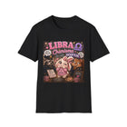 Libra Charisma Is My Backup Plan T-Shirt – Funny Zodiac Bunny Graphic Tee | Cute Astrology Meme Shirt | Libra Horoscope Gift