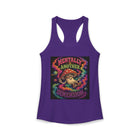 Mentally in Another Dimension Tank Top – Cannabis and Magic Mushroom Graphic Tank | Trippy Psychedelic Summer Top | Enchanted Haze Gift