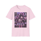 Aries Kawaii Goth Girl T-Shirt – Cute Zodiac Astrology Graphic Tee | Pastel Gothic Celestial Shirt | Aries Horoscope Gift